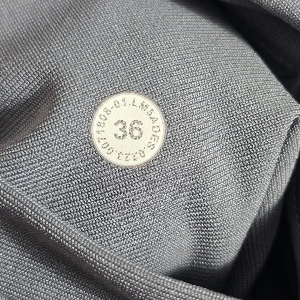 Lululemon ABC Pant Classic Fit Warpstreme Asphalt Grey 36 Mens LM5ADES